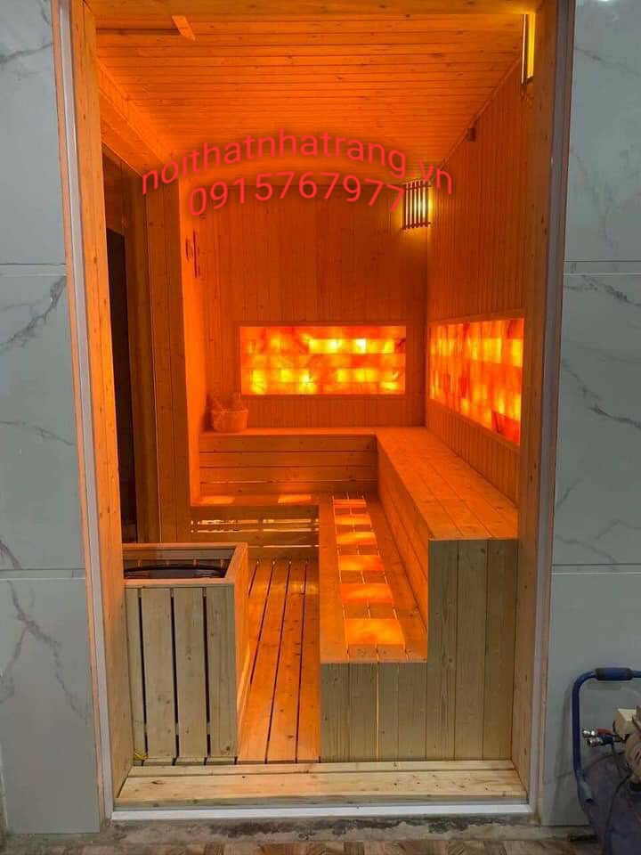 PHÒNG XÔNG HƠI KHÔ (SAUNA) NHA TRANG
