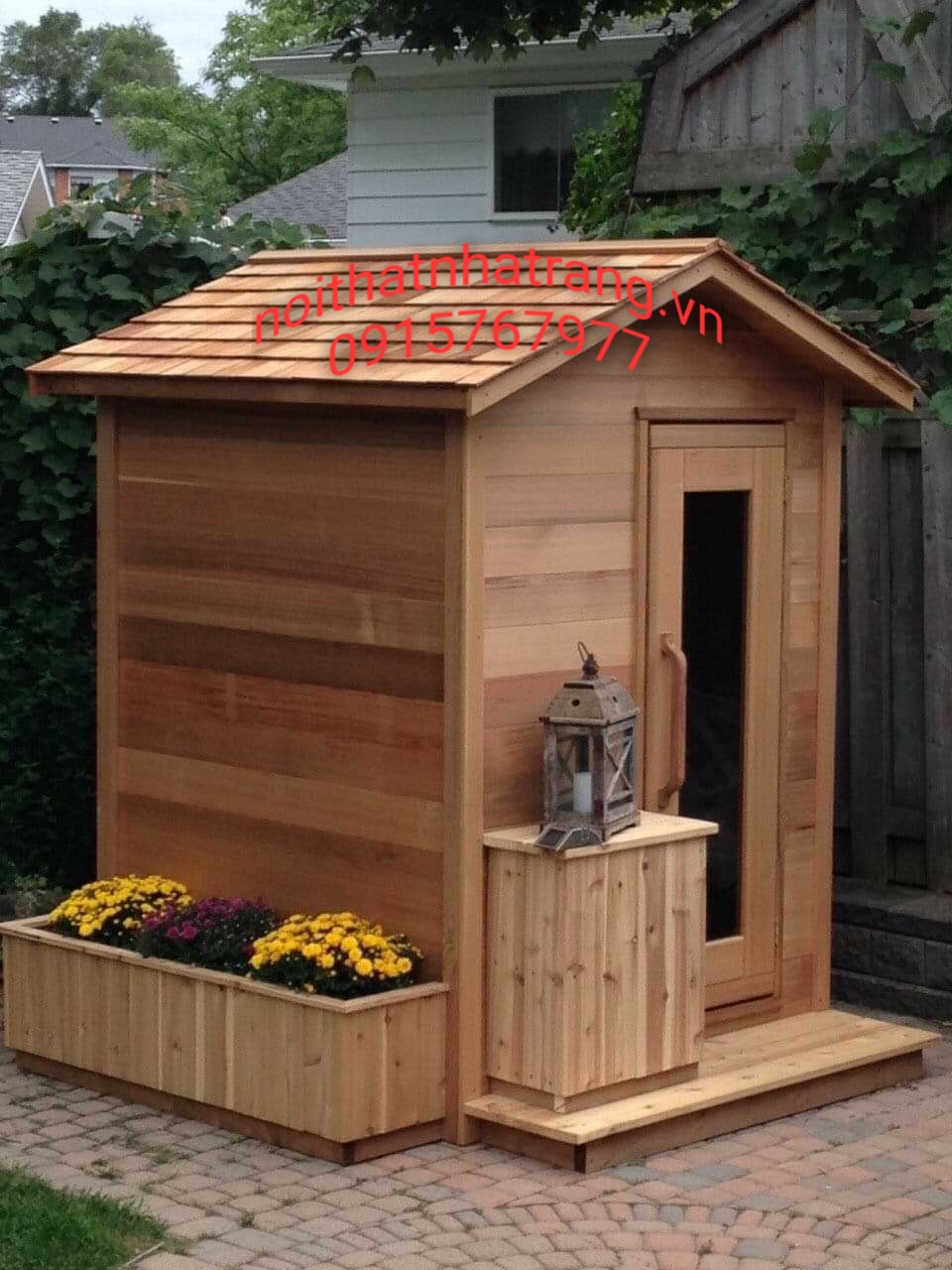 PHÒNG XÔNG HƠI KHÔ (SAUNA) NHA TRANG