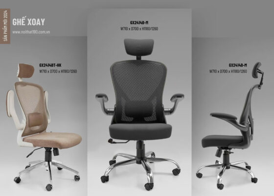Các loại ghế xoay