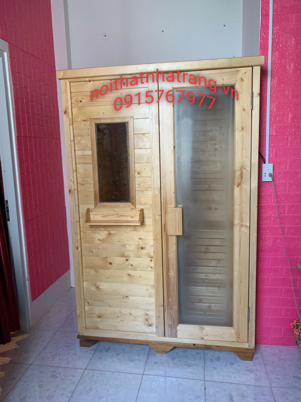 PHÒNG XÔNG HƠI KHÔ (SAUNA) NHA TRANG