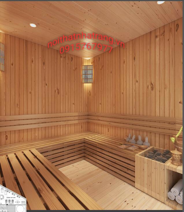PHÒNG XÔNG HƠI KHÔ (SAUNA) NHA TRANG